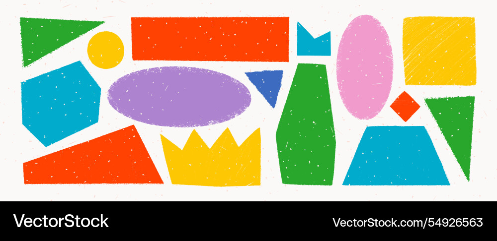 Simple shape stickers and frames with various Simple shape stickers and frames with various vector image