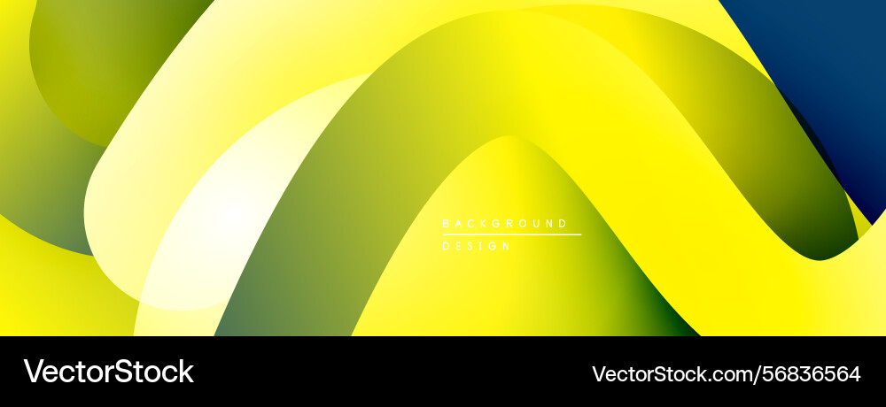 Abstract yellow design overlapping shapes create Abstract yellow design overlapping shapes create vector image