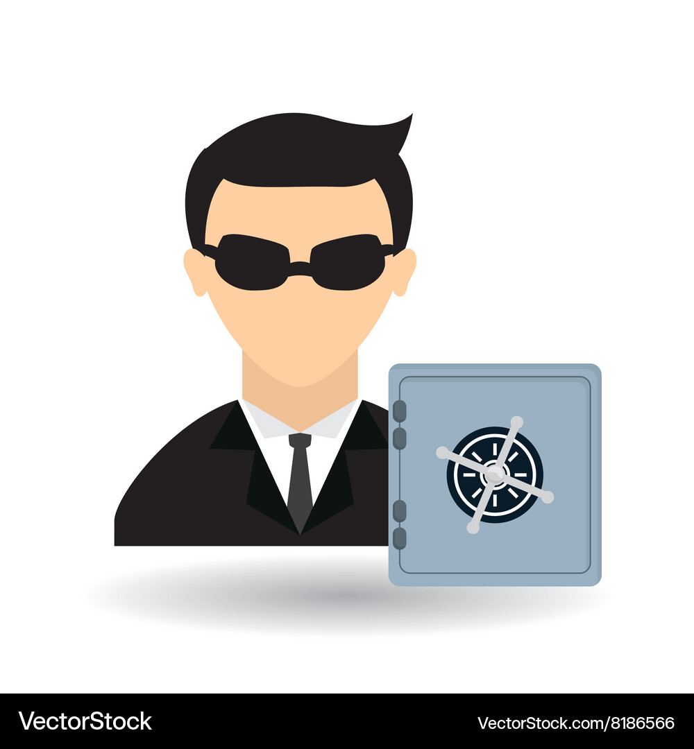 Hacker icon design Vector Image