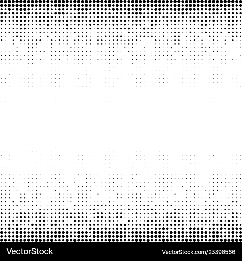 Halftone Dot Pattern Background vector image