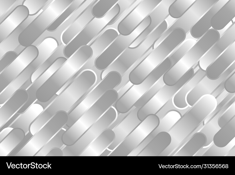 Abstract silver stripe line pattern design Vector Image