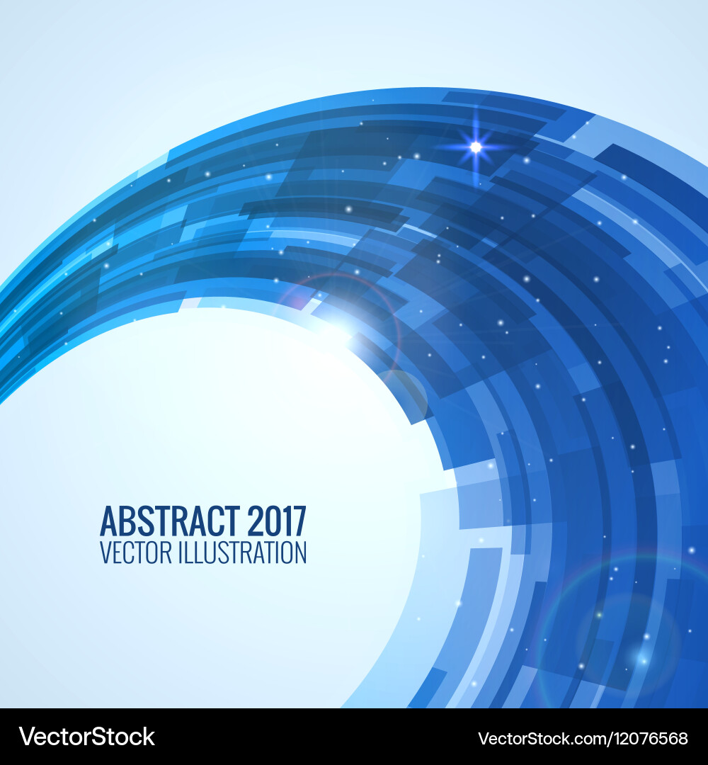Abstraction in the form of a rainbow vector image