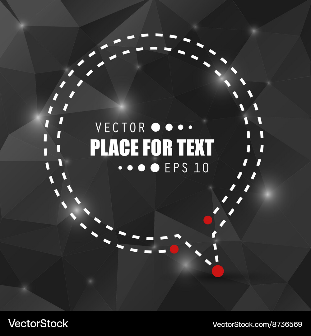 Abstract concept empty speech square quote Vector Image