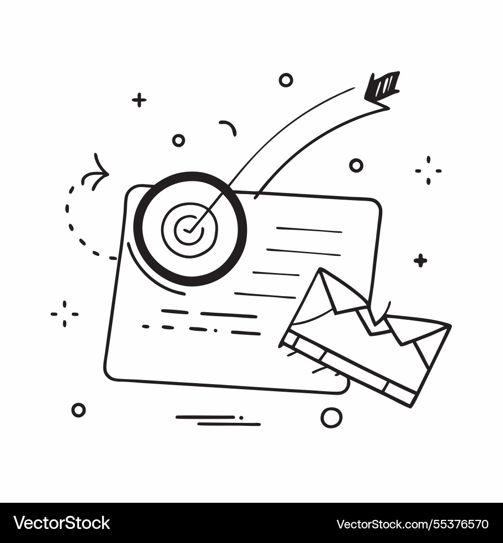 Target icon with copy space on a tech themed Target icon with copy space on a tech themed Vector Image