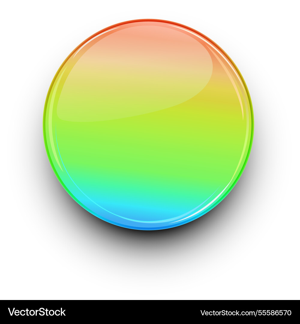 Vibrant sphere with a smooth color gradient Vibrant sphere with a smooth color gradient vector image