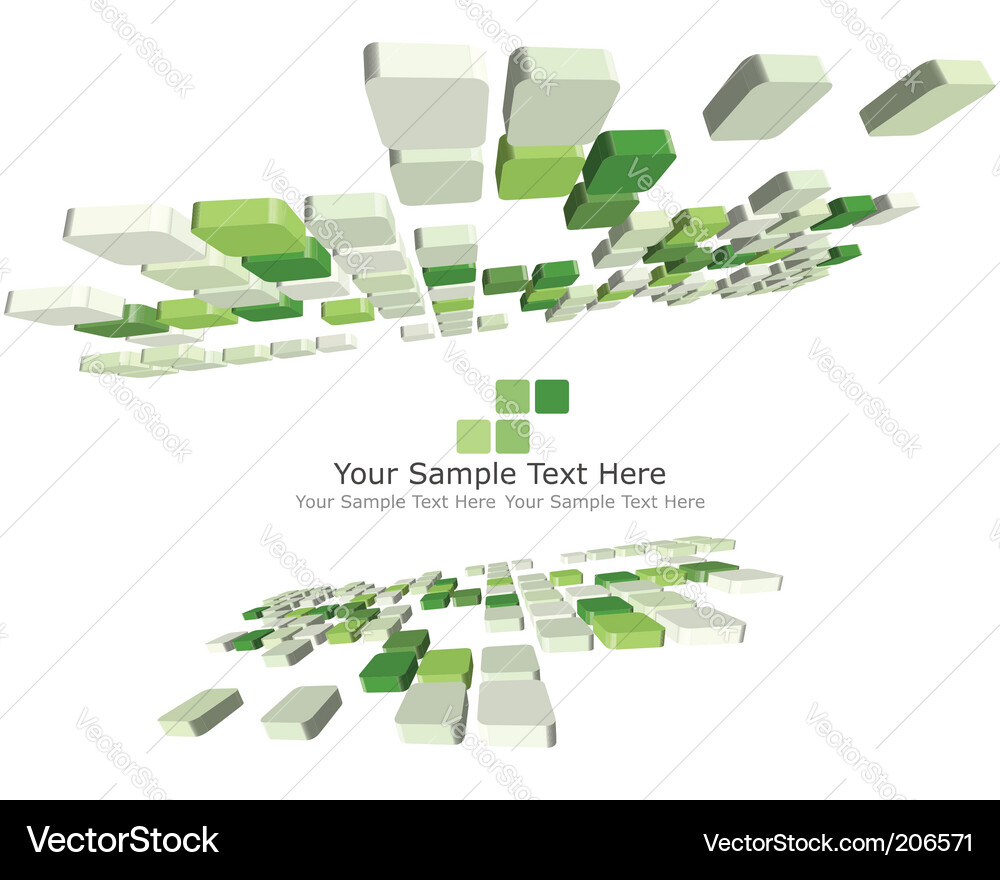 Checked background vector image