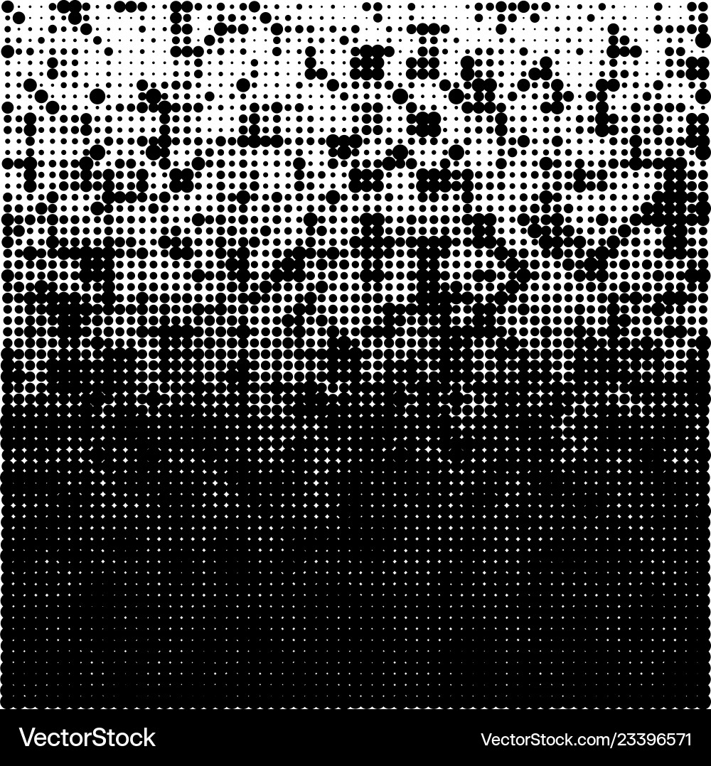 Halftone gradient pattern background Halftone gradient pattern background vector image
