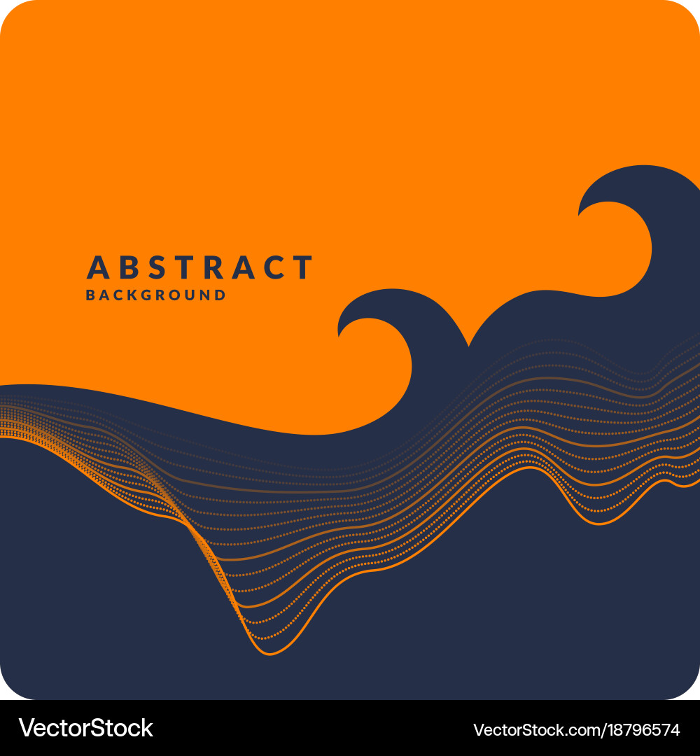 Abstract geometric background with dynamic vector image