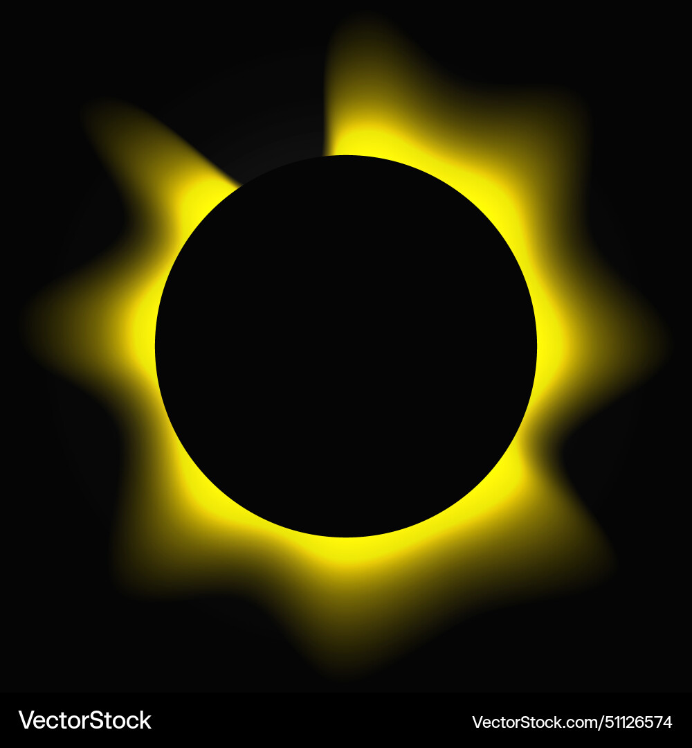 Circle illuminate light frame with color gradient Circle illuminate light frame with color gradient vector image