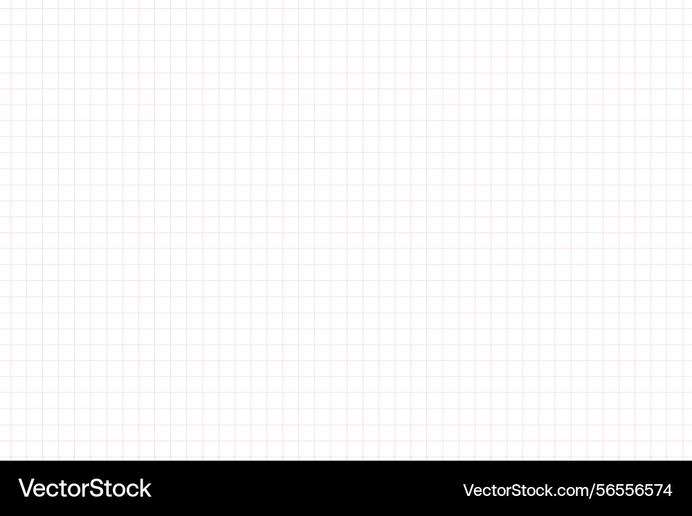 Graph paper printable squared grid Graph paper printable squared grid vector image