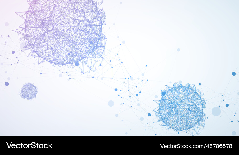 Abstract sphere background with plexus effect 3d Abstract sphere background with plexus effect 3d vector image