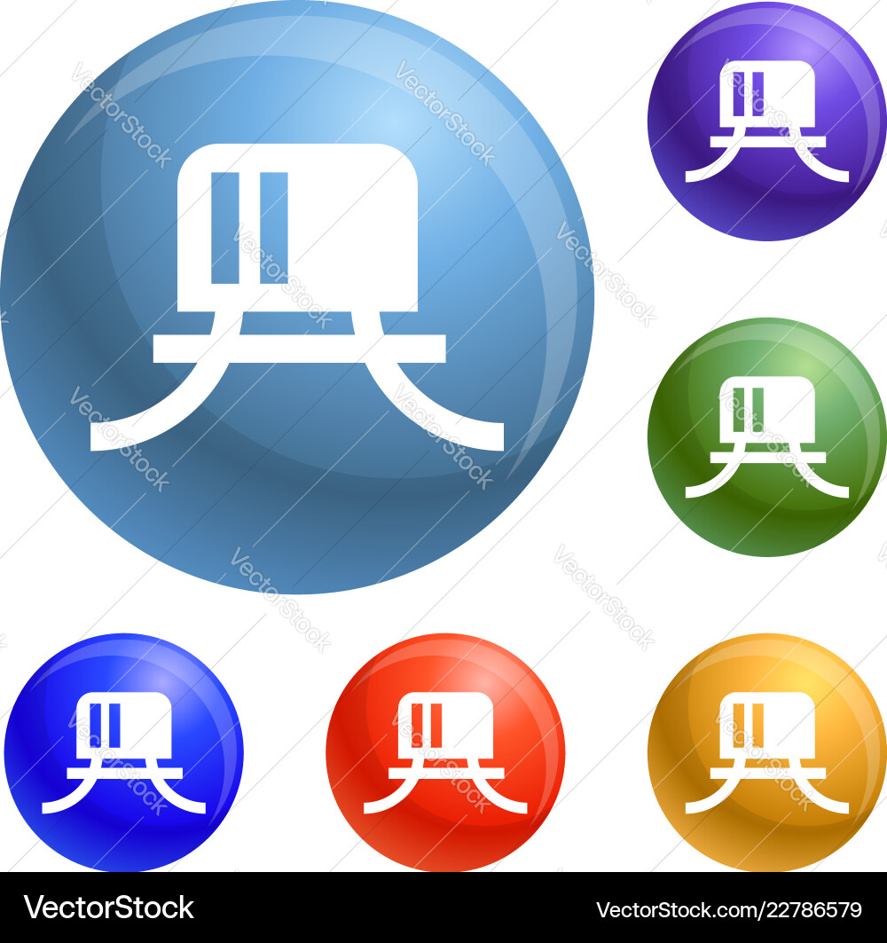 Plastikflaschenabdeckung Icons Set Plastikflaschenabdeckung Icons Set vektorbild