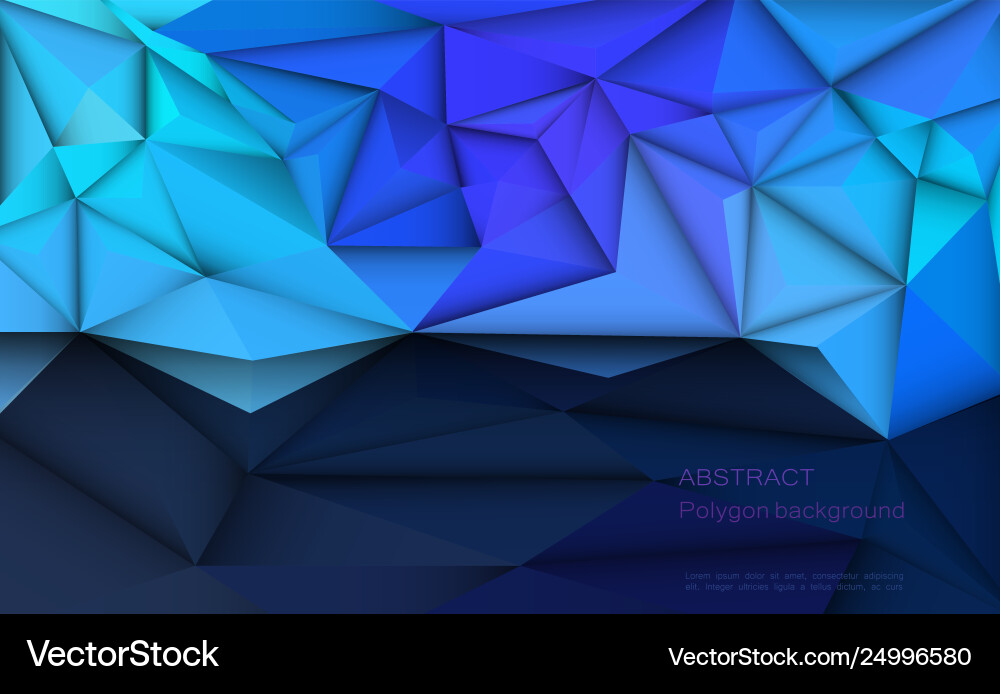 3d geometric polygon line triangle pattern shape 3d geometric polygon line triangle pattern shape vector image