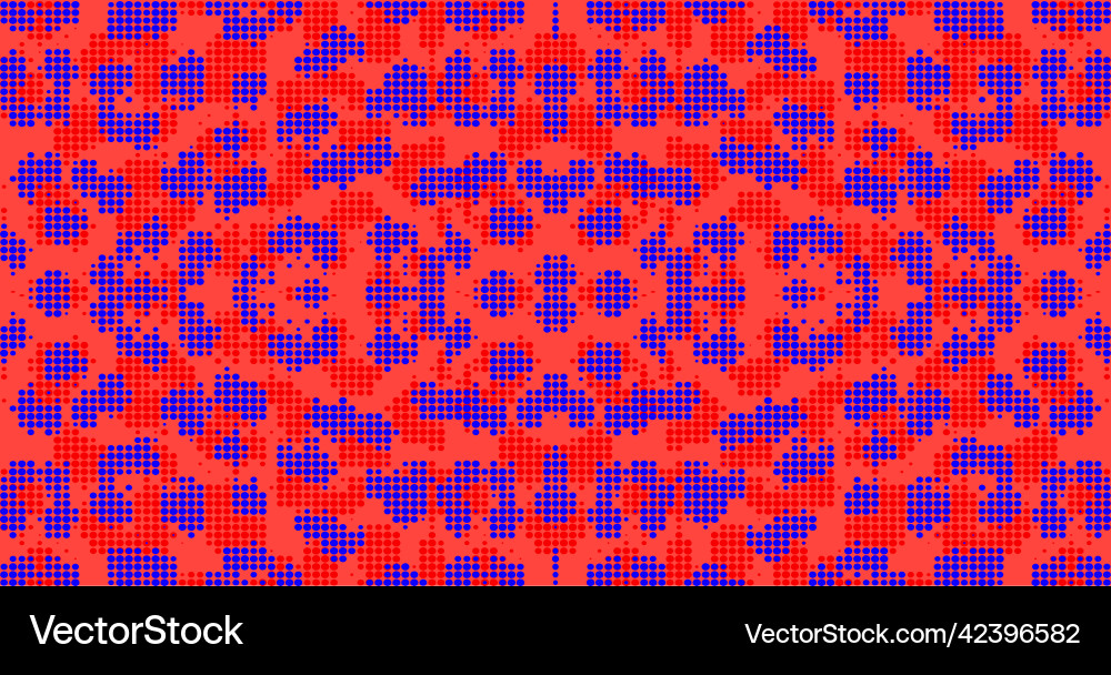 Leopard pixel art style stains pattern design Leopard pixel art style stains pattern design Vector Image