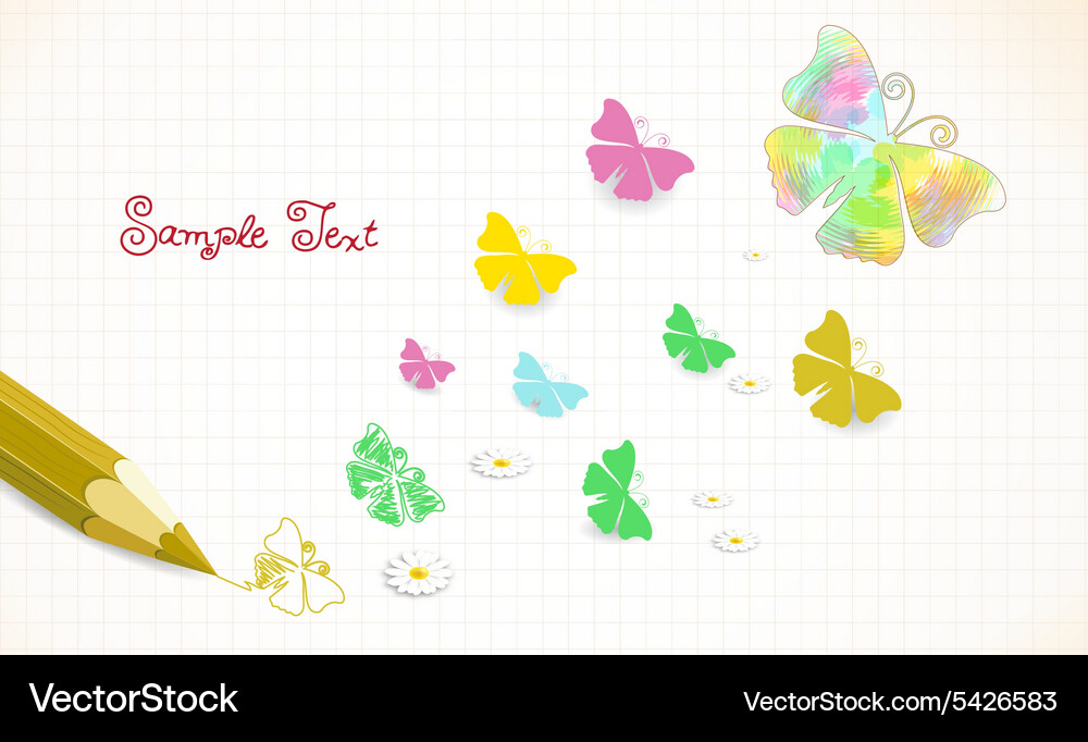 Spring background Vector Image