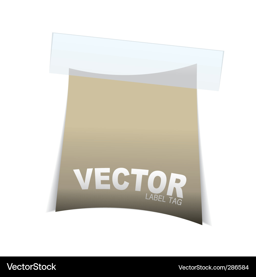 Label tag icon Vector Image