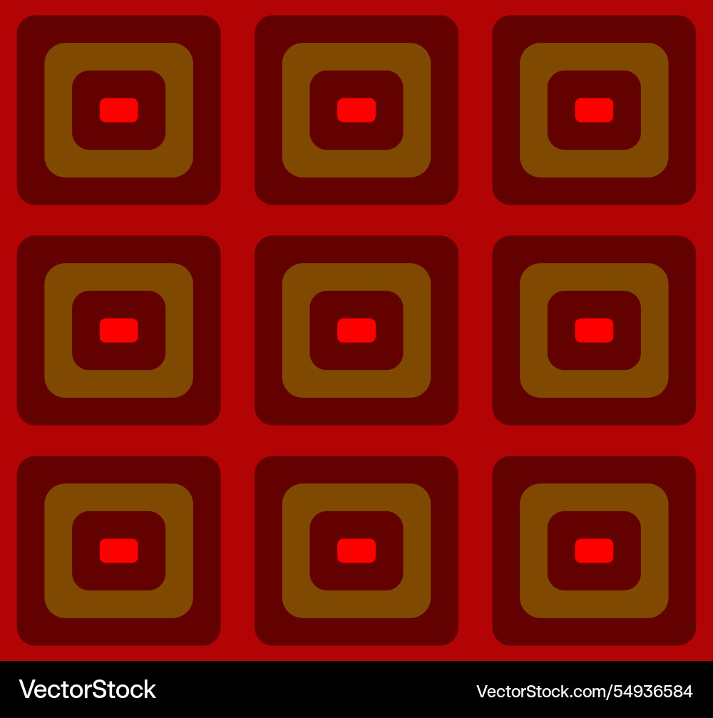 Seamless pattern with squre shapes Vector Image