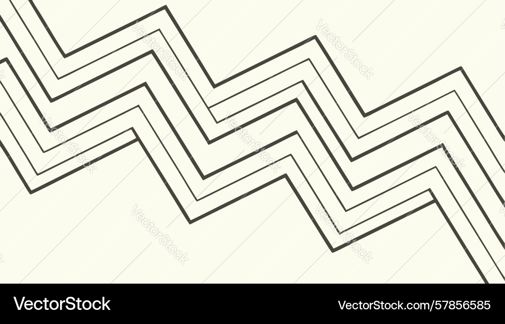 Abstract zigzag pattern background design Vector Image