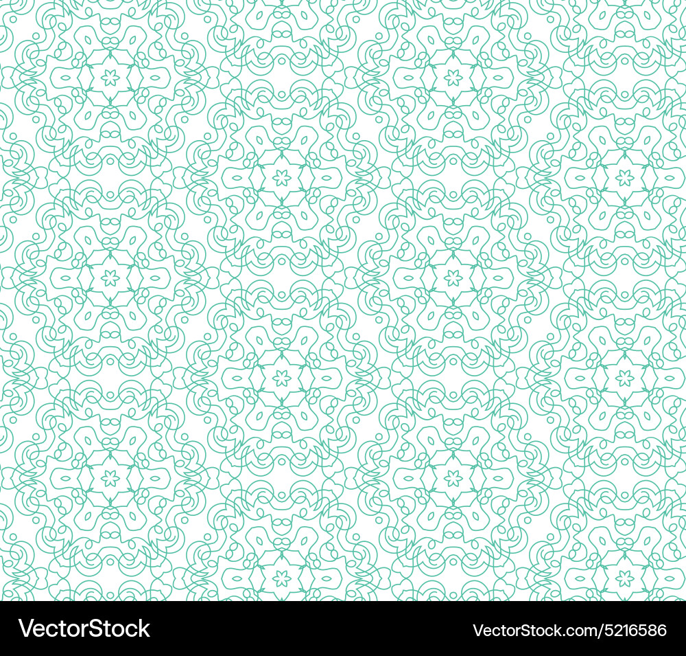 Intricate Seamless Pattern vector image