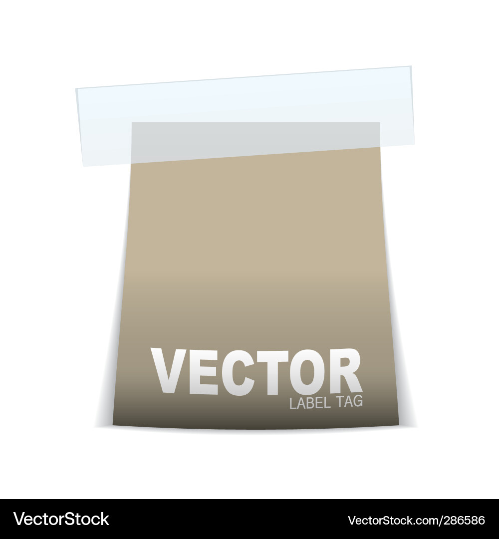 Label tag icon Vector Image