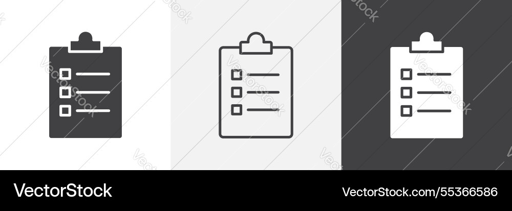 List icons collection graphic designs for ui List icons collection graphic designs for ui vector image