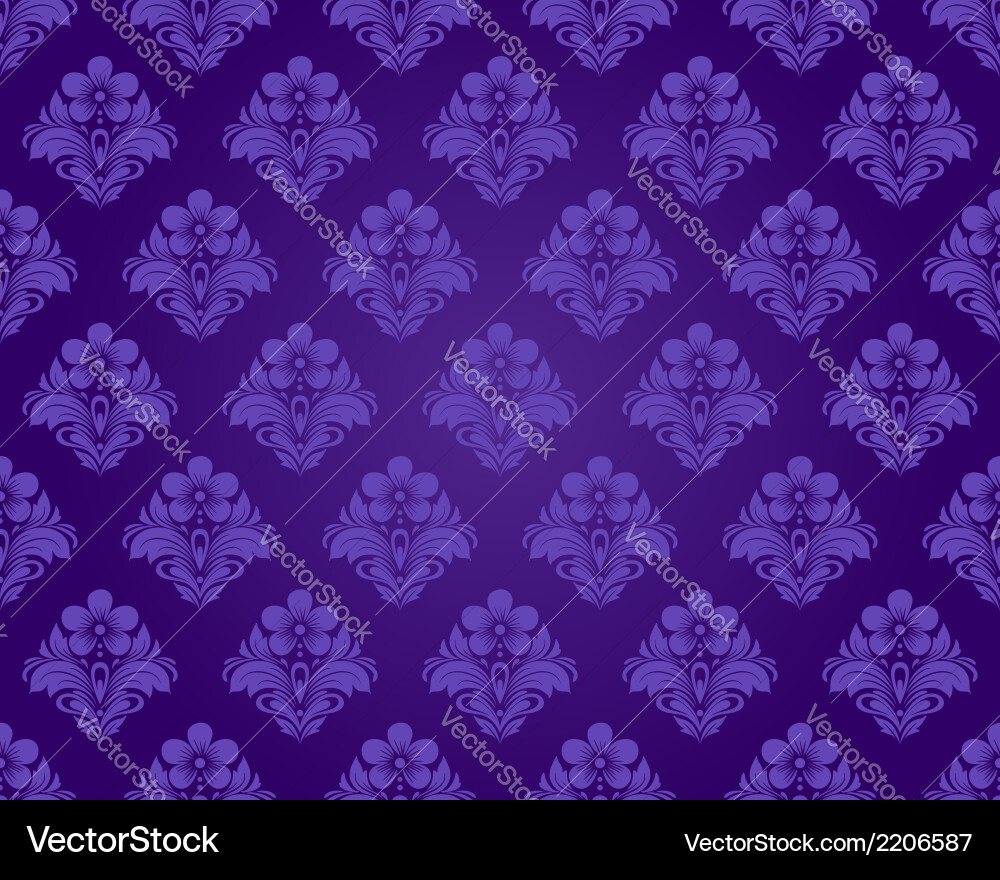 Elegant Damask Pattern vector image