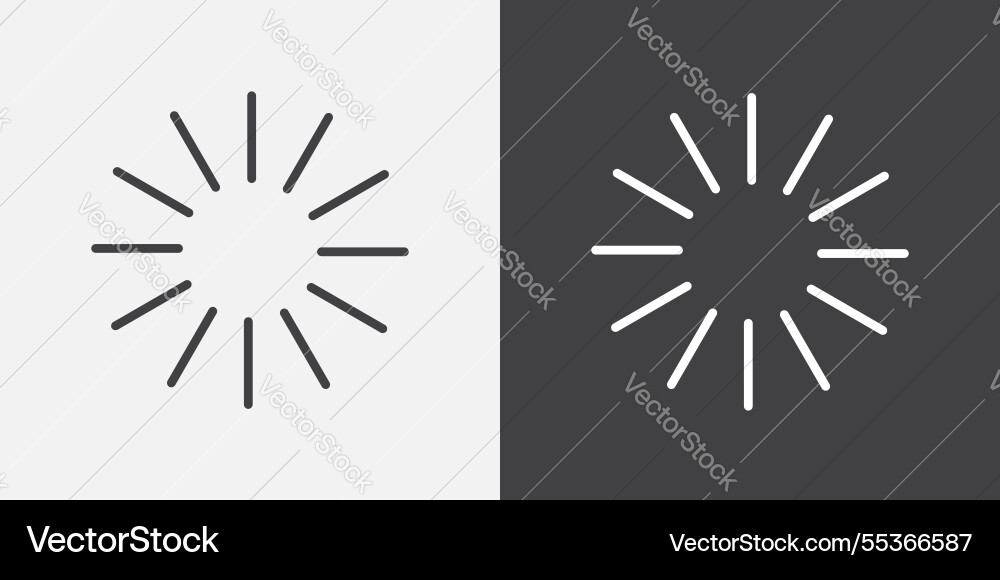 Loading icons collection graphic designs for ui vector image