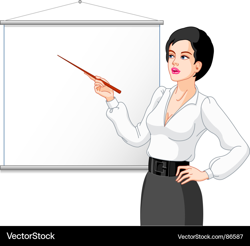Presentation Vector Image