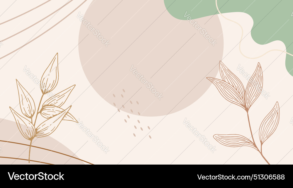 Abstract Shape Pattern - Seamless Vector Image
