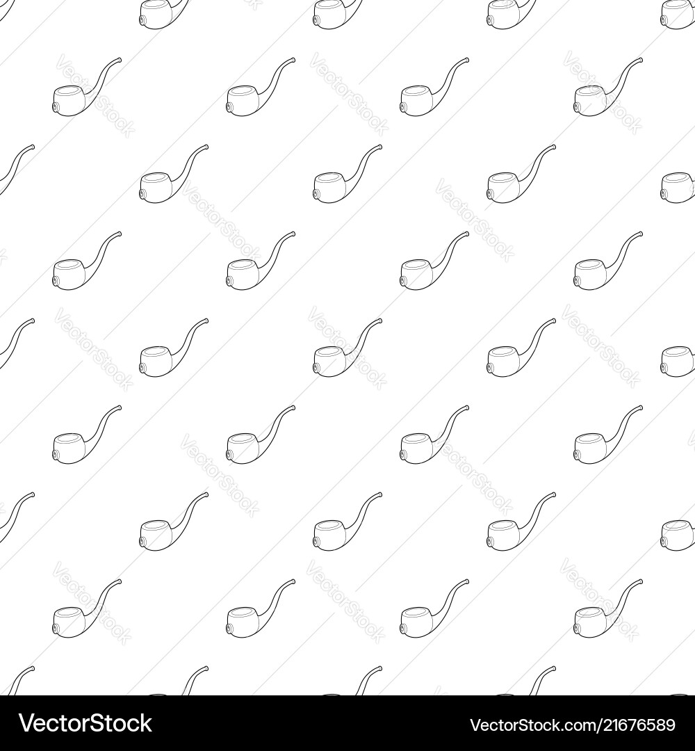 Vape pipe icon outline style Vape pipe icon outline style vector image