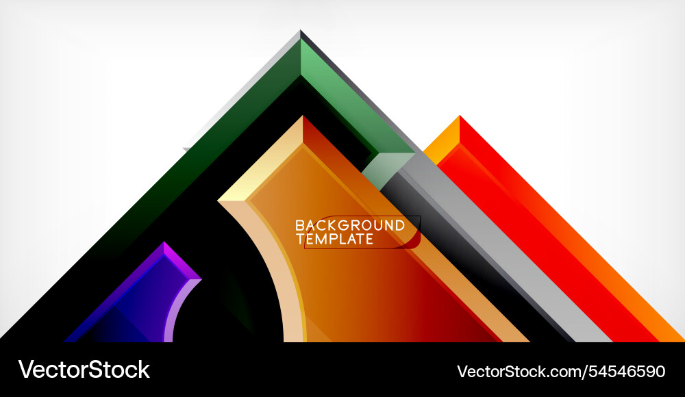 Square arrow shapes with round elements Square arrow shapes with round elements vector image