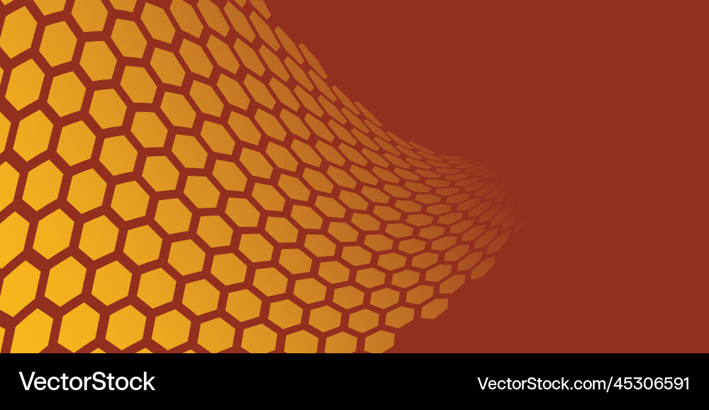 Honeycomb Pattern - Abstract vector image