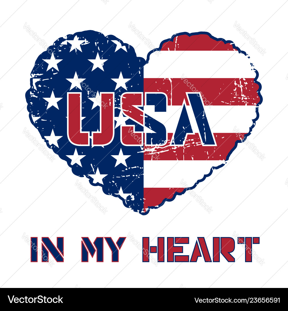 Usa t-shirt design Usa t-shirt design vector image