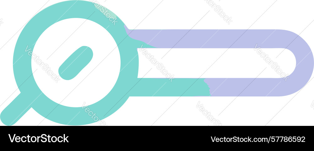 Edit search input magnifying glass icon design Vector Image