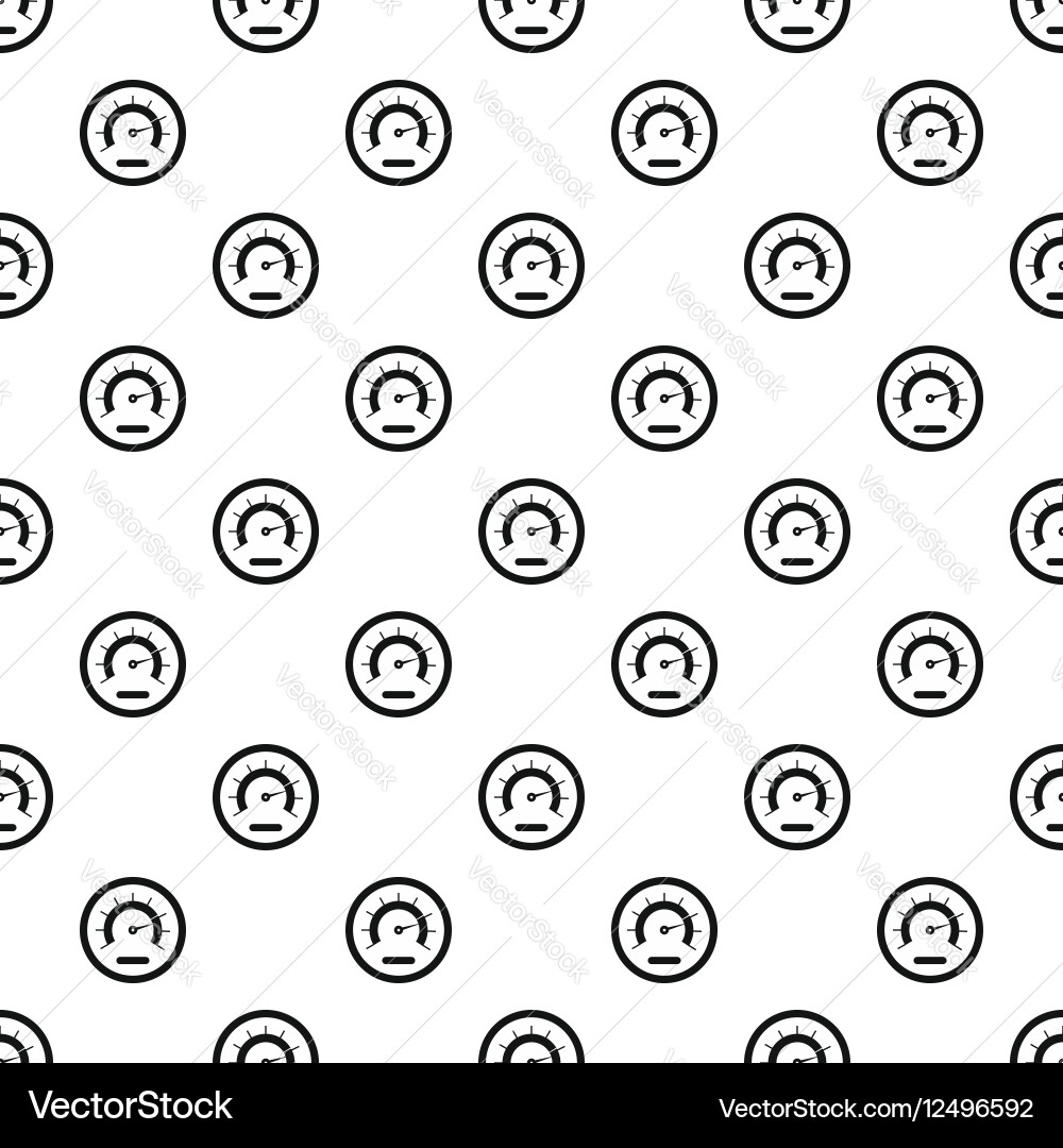 Exclusive speedometer pattern simple style Vector Image