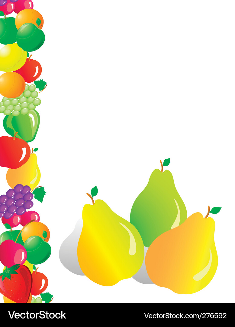 Pear Vector Image