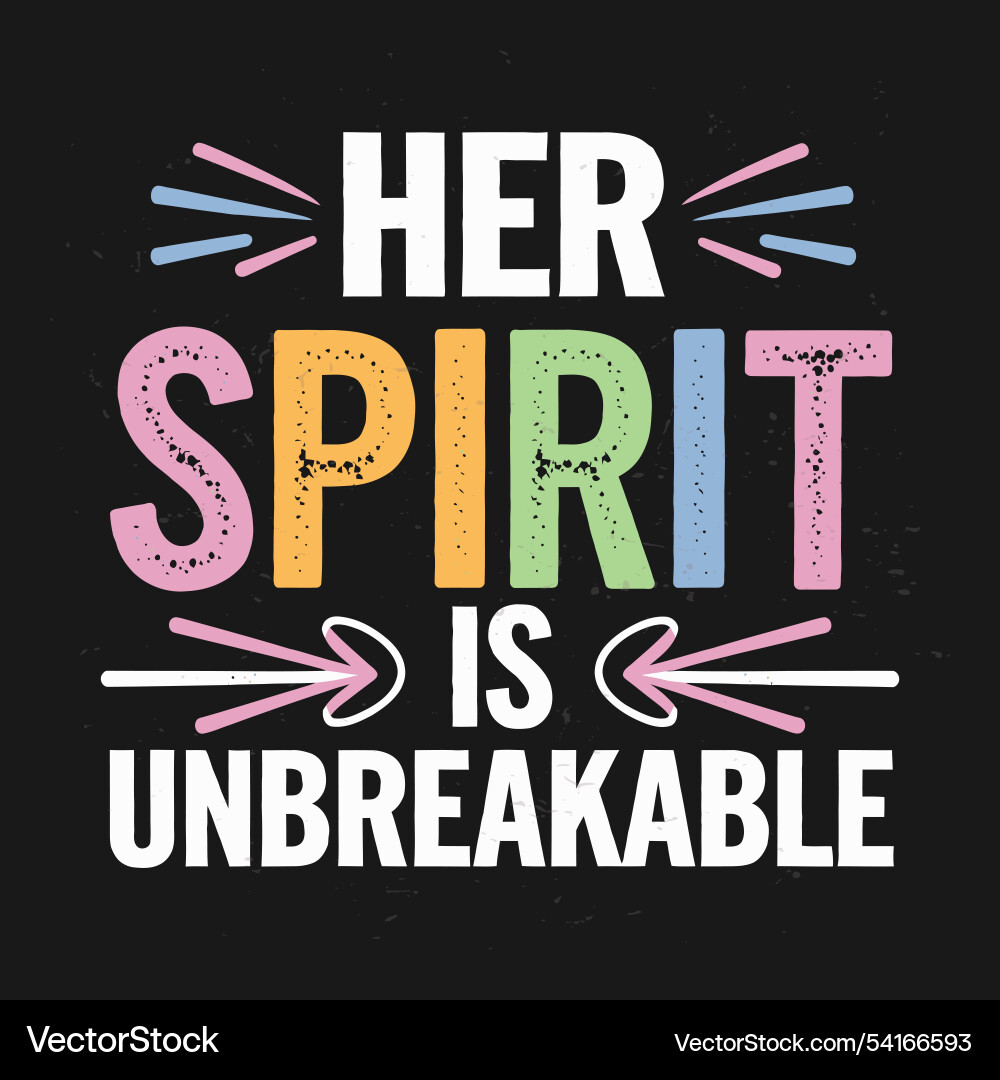Bold and uplifting g a womengs design Bold and uplifting g a womengs design Vector Image