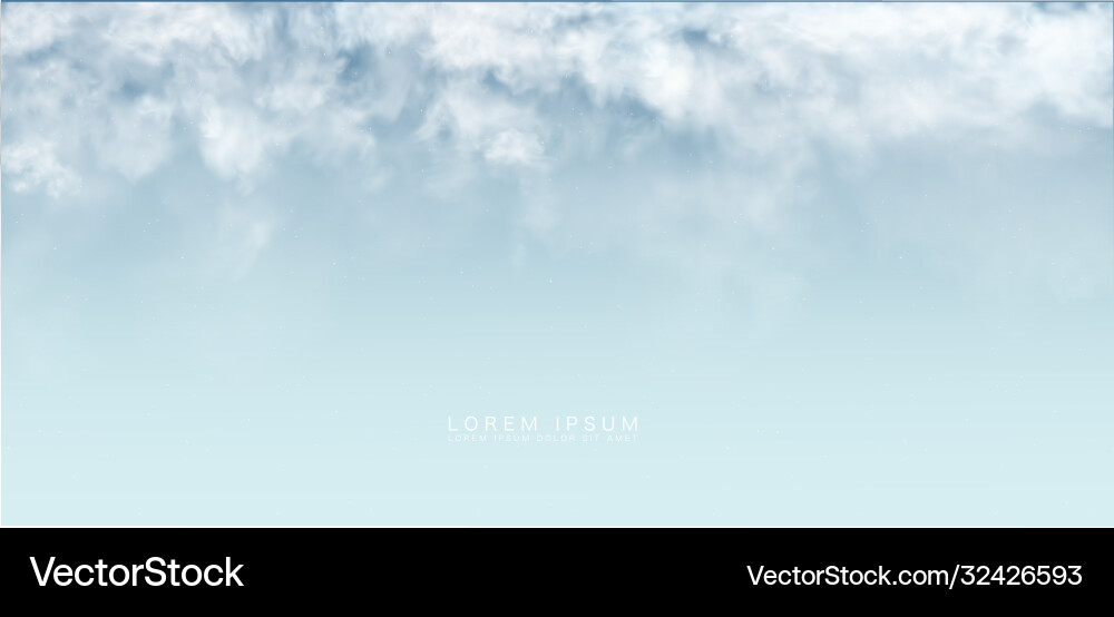 Dynamic Smoke and Cloudscape Vector Image