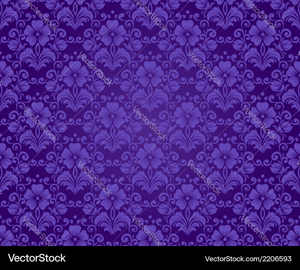 Elegant Damask Pattern vector image
