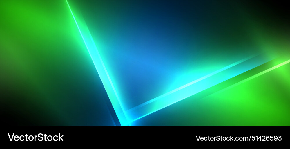 Neon dynamic diagonal light rays background Neon dynamic diagonal light rays background Vector Image