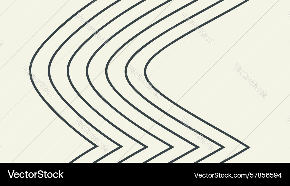 Abstract wavy lines pattern background design Vector Image