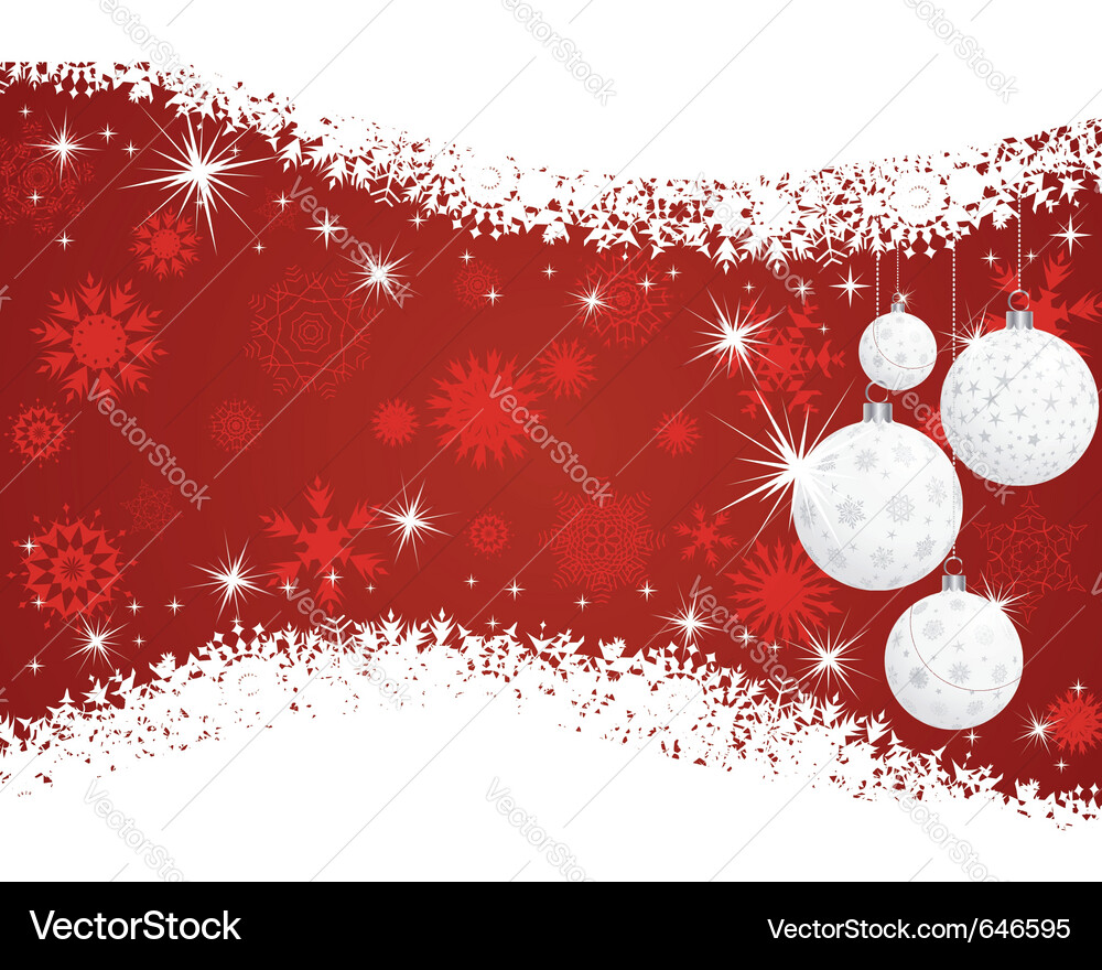 Festive New Year Card Vector Image