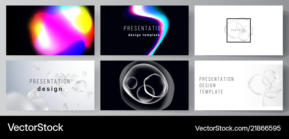 Layout of the presentation slides Layout of the presentation slides vector image