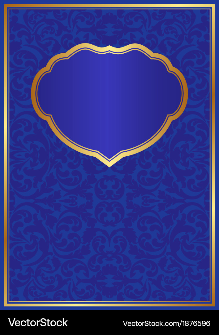 Blue background Royalty Free Vector Image - VectorStock