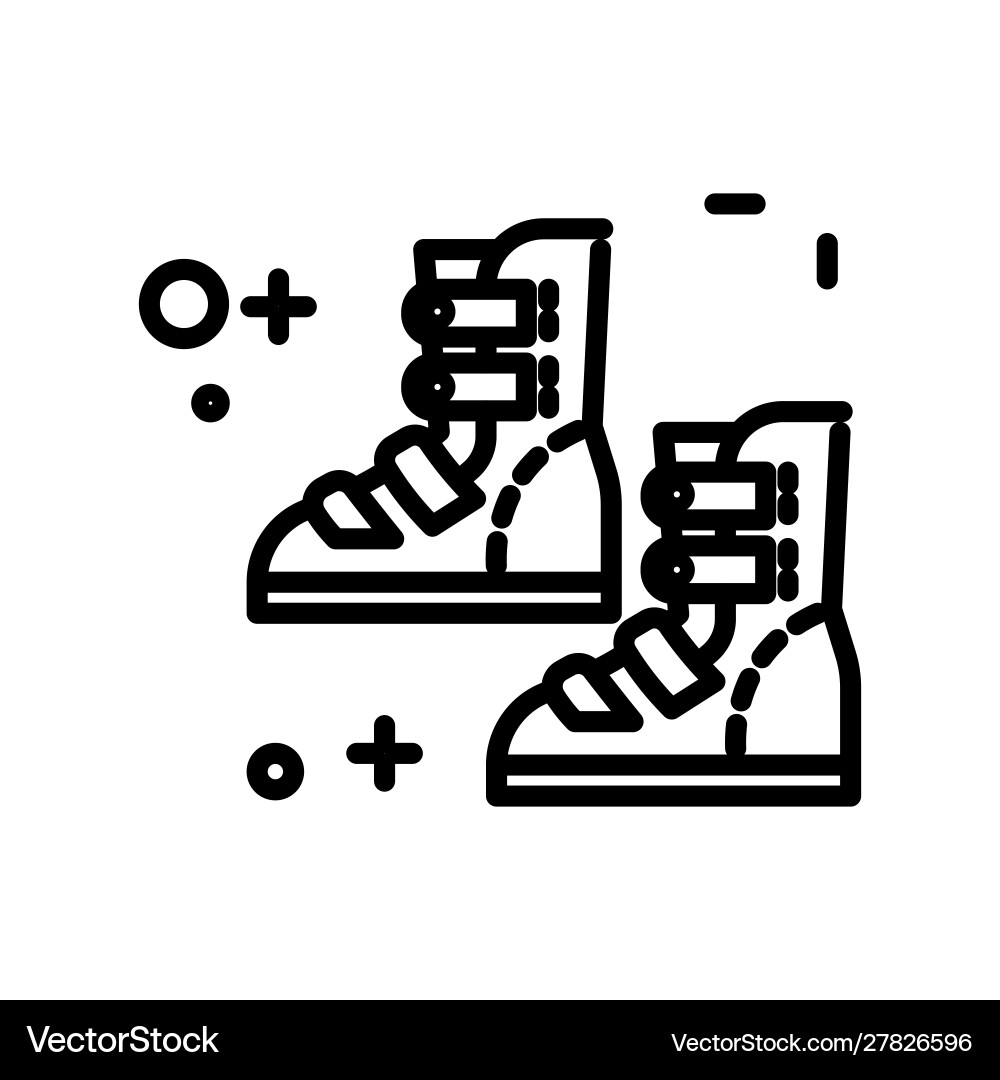 Injury rehabilitation foot and ankle brace Injury rehabilitation foot and ankle brace vector image