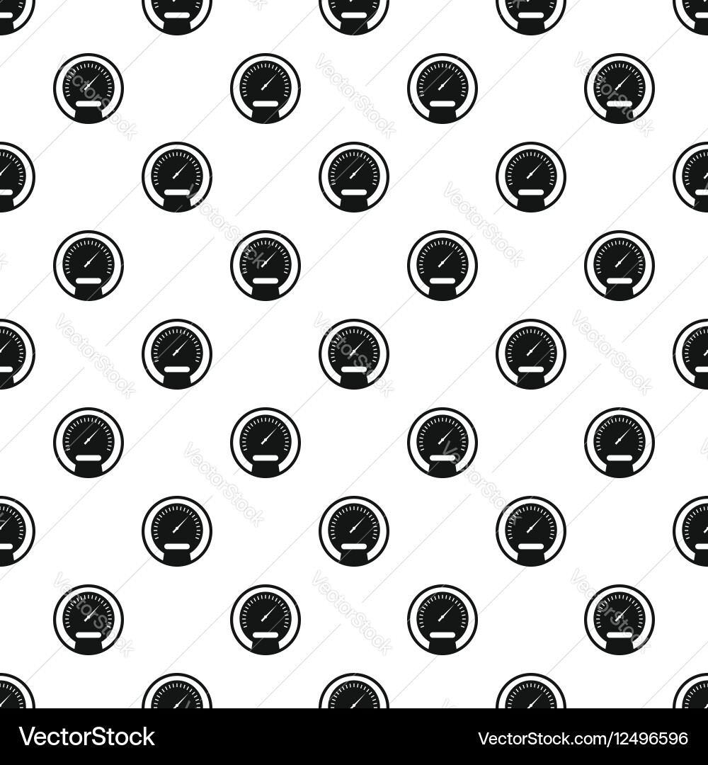 Speedometer pattern simple style Vector Image