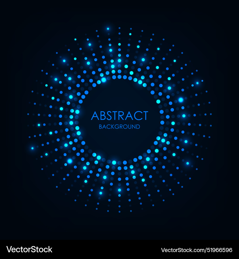 Technology abstract blue background big data Technology abstract blue background big data vector image