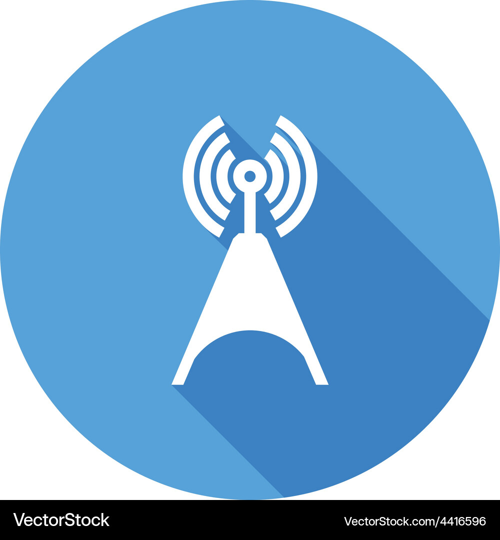 Telecom tower Vector Image