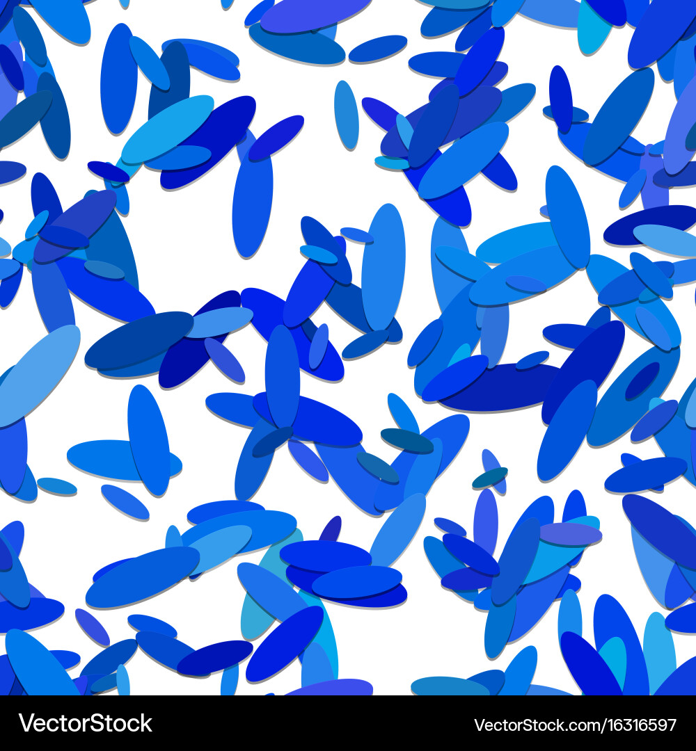 Repeating ellipse background pattern vector image