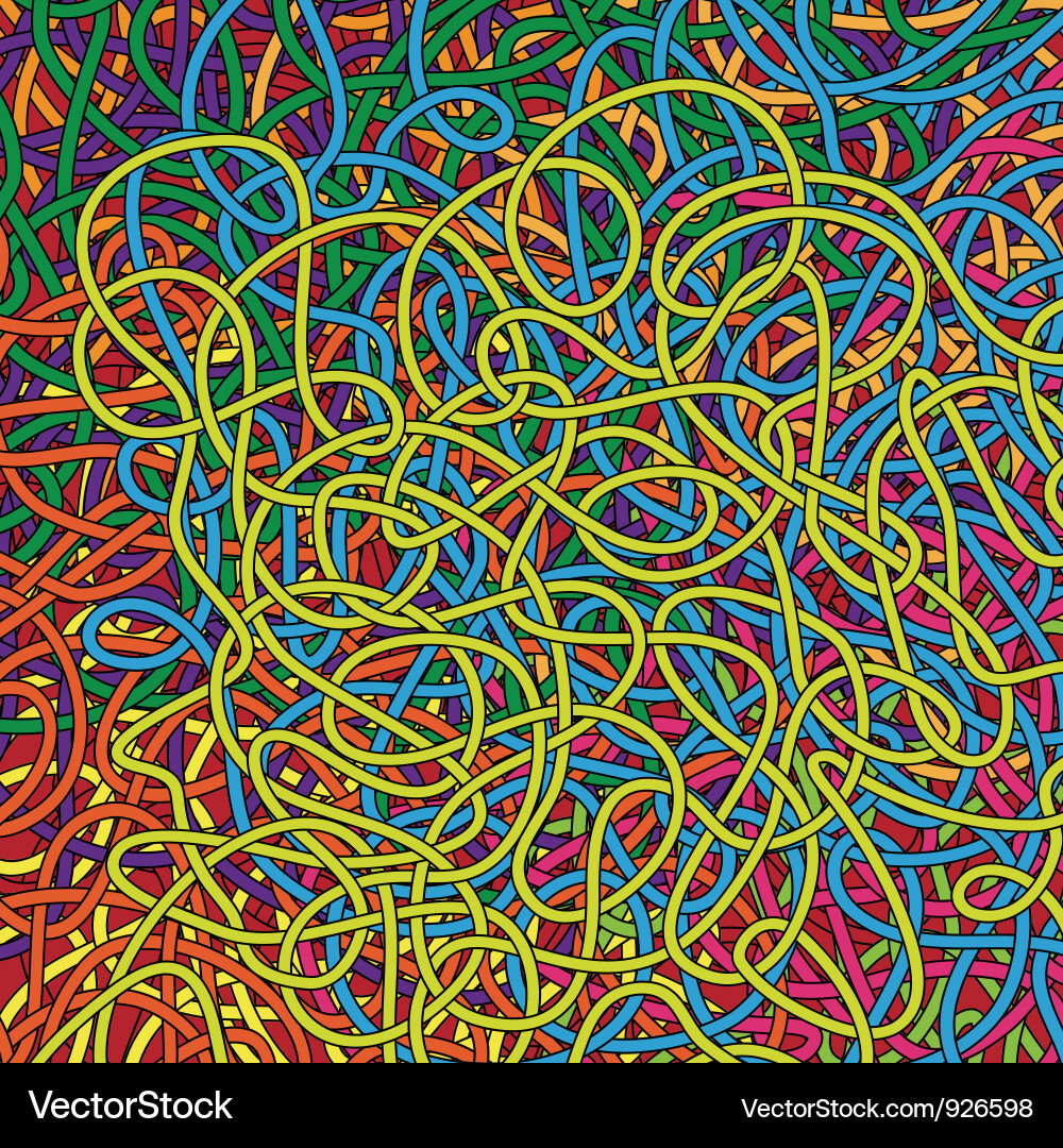 Background with intricate rope vector image
